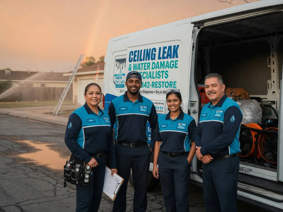 Ceiling Leak Cleanup company in Mount Blanchard, OH